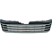 VW PASSAT 10-14 Ribbad Svart/Krom Sportgrill DIEDERICHS